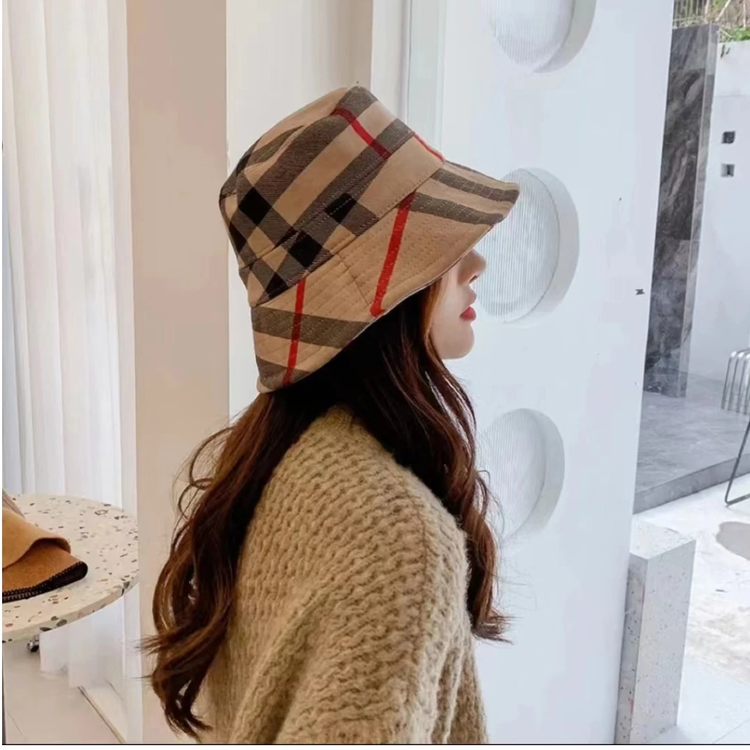 巴巴格渔夫帽子秋冬新款彩色女韩版盆帽休闲克折叠保暖帽潮