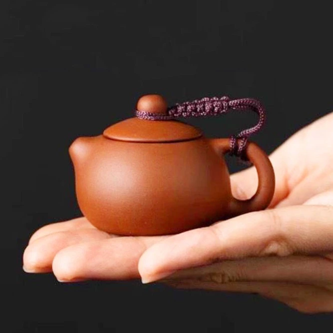 茶宠摆件精品可养迷你紫砂壶小号袖珍指尖壶茶玩茶具茶桌功夫茶具