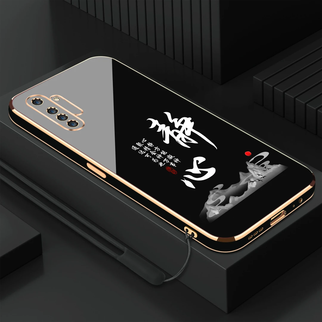 静心oppok5手机壳新款硅胶软壳电镀高端防摔轻奢个性直边手机套