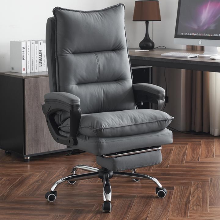 可躺办公椅升降加大电脑椅人体工学椅久坐舒适午休老板椅多功能