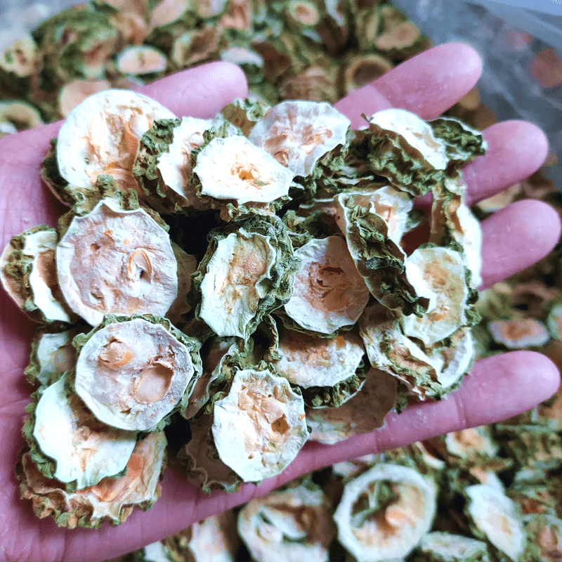干苦瓜片干苦瓜茶湖北特产农家自晒原味苦瓜干泡水喝苦瓜片500g