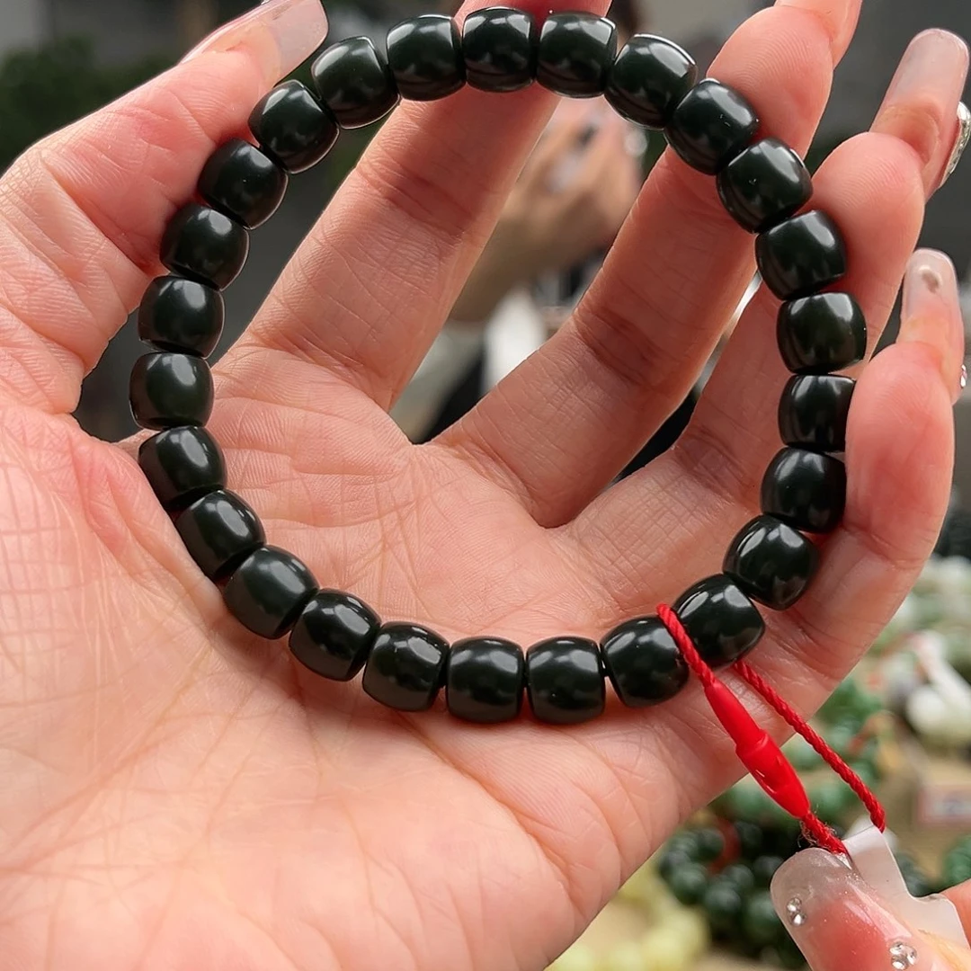 和田玉手串未镶嵌