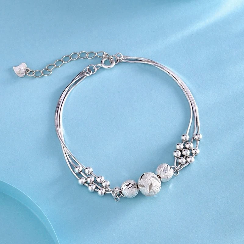 链子925银 三生三世足银项链手链轻奢设计女生情人节礼