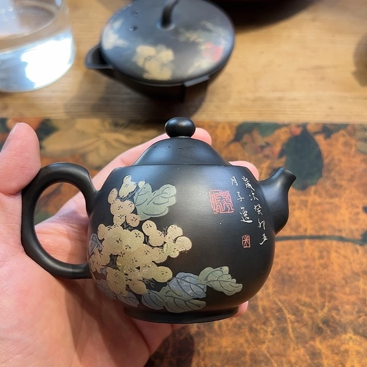 壶建水紫陶全手工