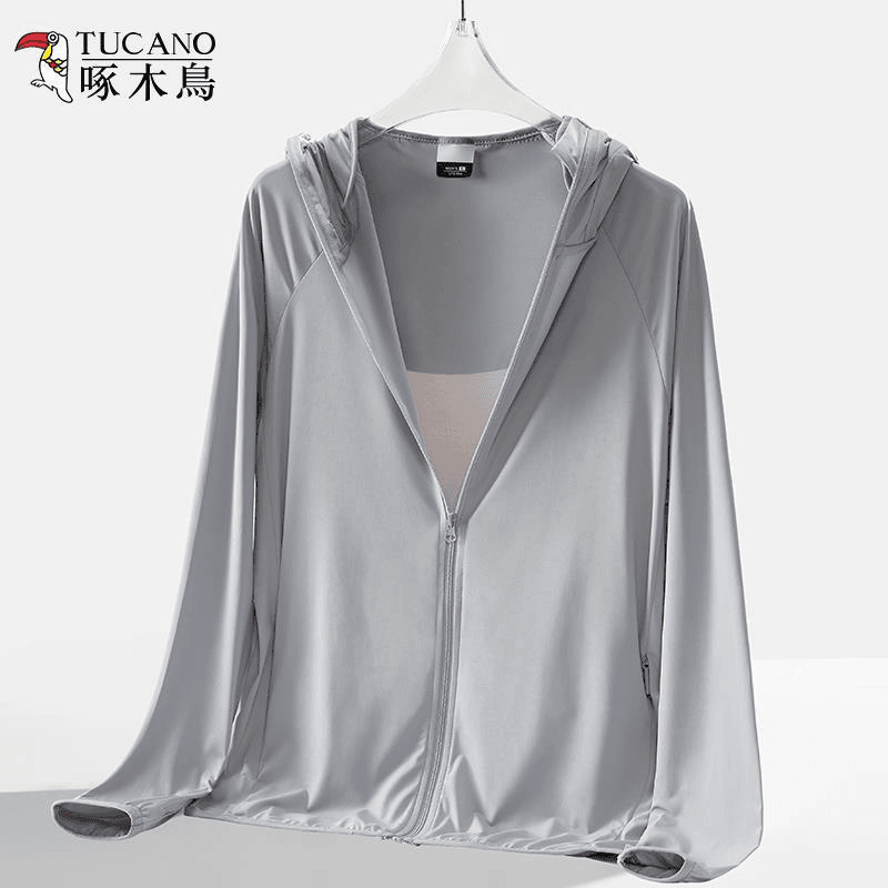 啄木鸟户外防晒衣男upf50+夏季薄款防紫外线钓鱼冰丝透气防晒服女