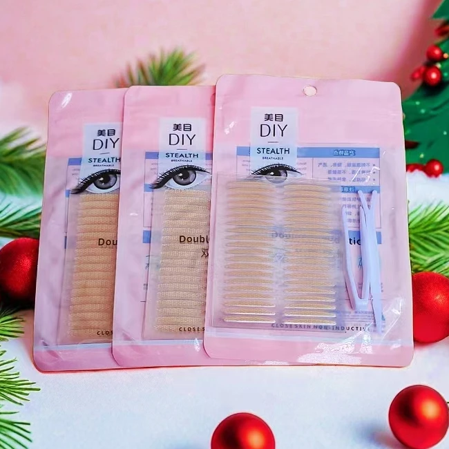 双眼皮隐形贴学生党便携神器逼真美目贴肿眼泡防水防汗无痕不刺激