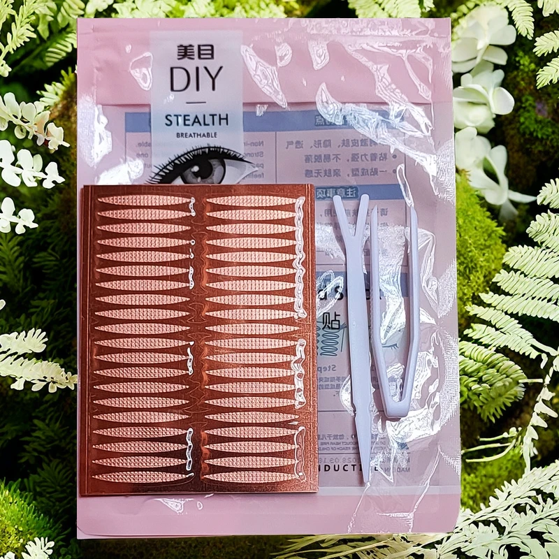 持久支撑力肿眼泡双眼皮贴隐形蕾丝极细无痕逼真肉色网状自然防水