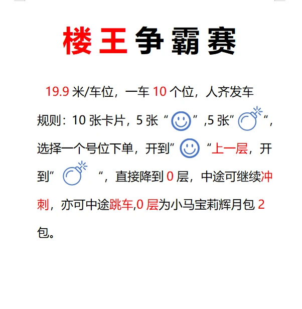 【乖崽】楼王争霸赛  卡牌盲盒