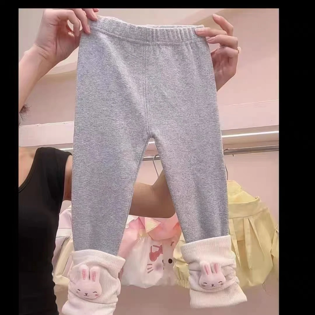 儿童打底裤2024新款中小童打底秋季女宝宝裤子女童洋气休闲裤