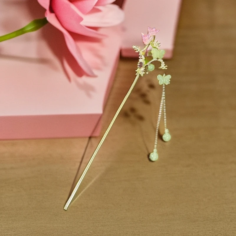 发簪国风古风简约日常古典超仙盘发簪发簪子