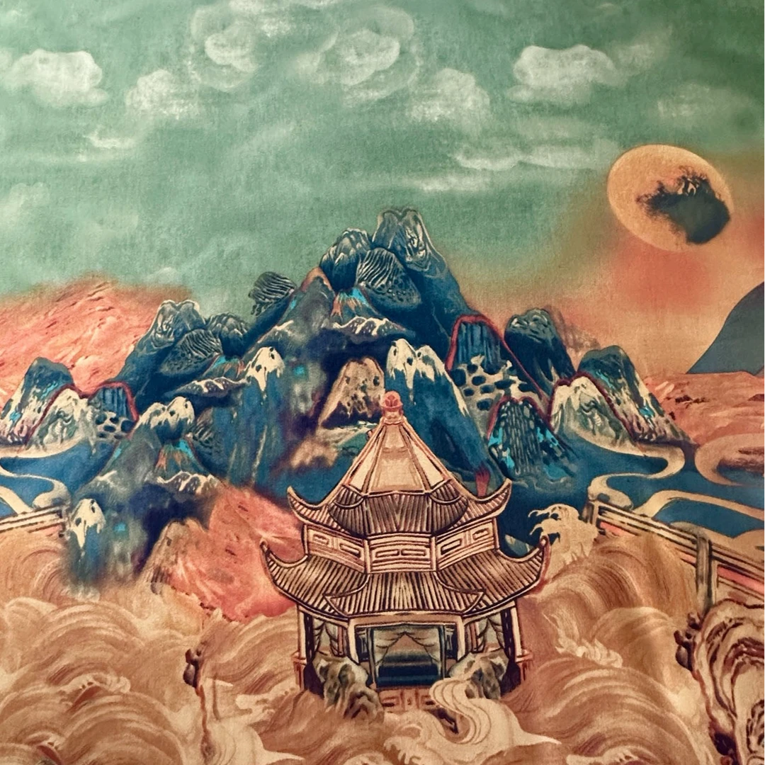 【4895山海经定位花（0.9M)