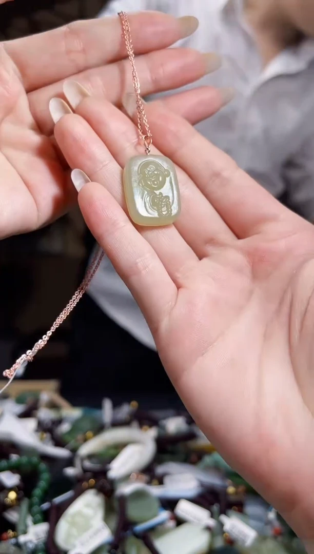 【闪购商品】和田玉挂件未镶嵌拍一发一