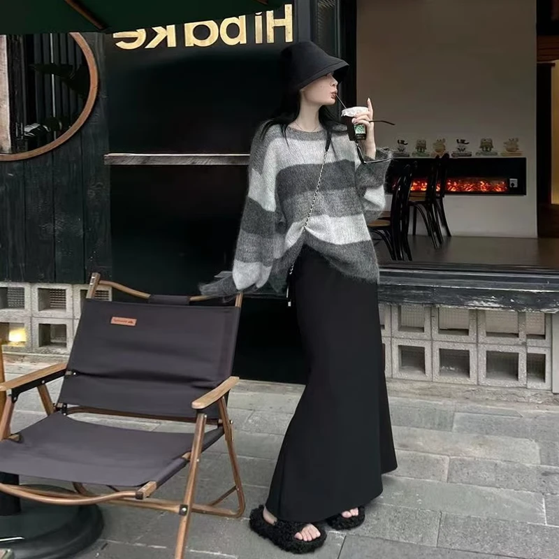 本期C位随便搭！洋气半裙3.02色百搭休闲高腰显瘦长裙春夏半身裙