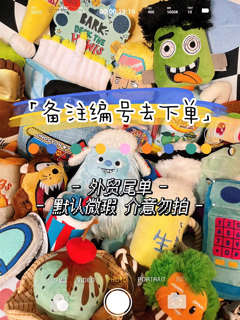 直播间-外贸宠物玩具小狗发声大狗耐咬怪叫狗玩具比熊柯基金毛