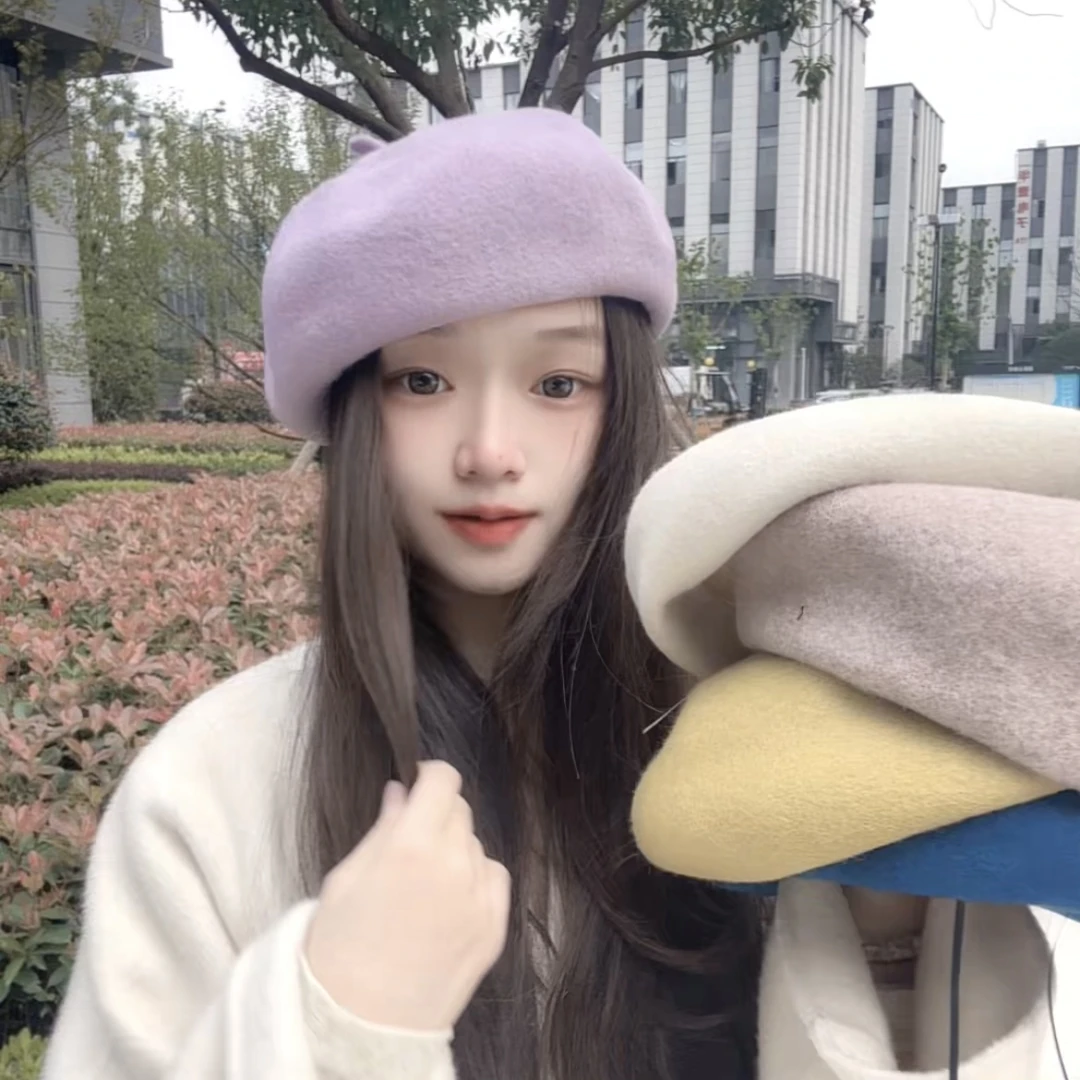 精品时尚女士贝雷帽