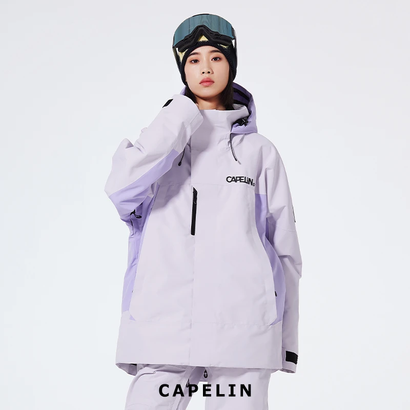 CAPELIN滑雪服专业滑雪防泼水宽松加厚防风冬季时尚潮流耐磨秋冬