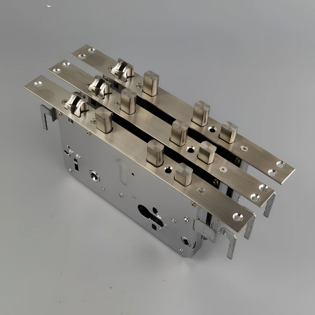 连杆小帅锁体 24*260防卡防撞5.0大力板 全钢假钩 智能锁专用