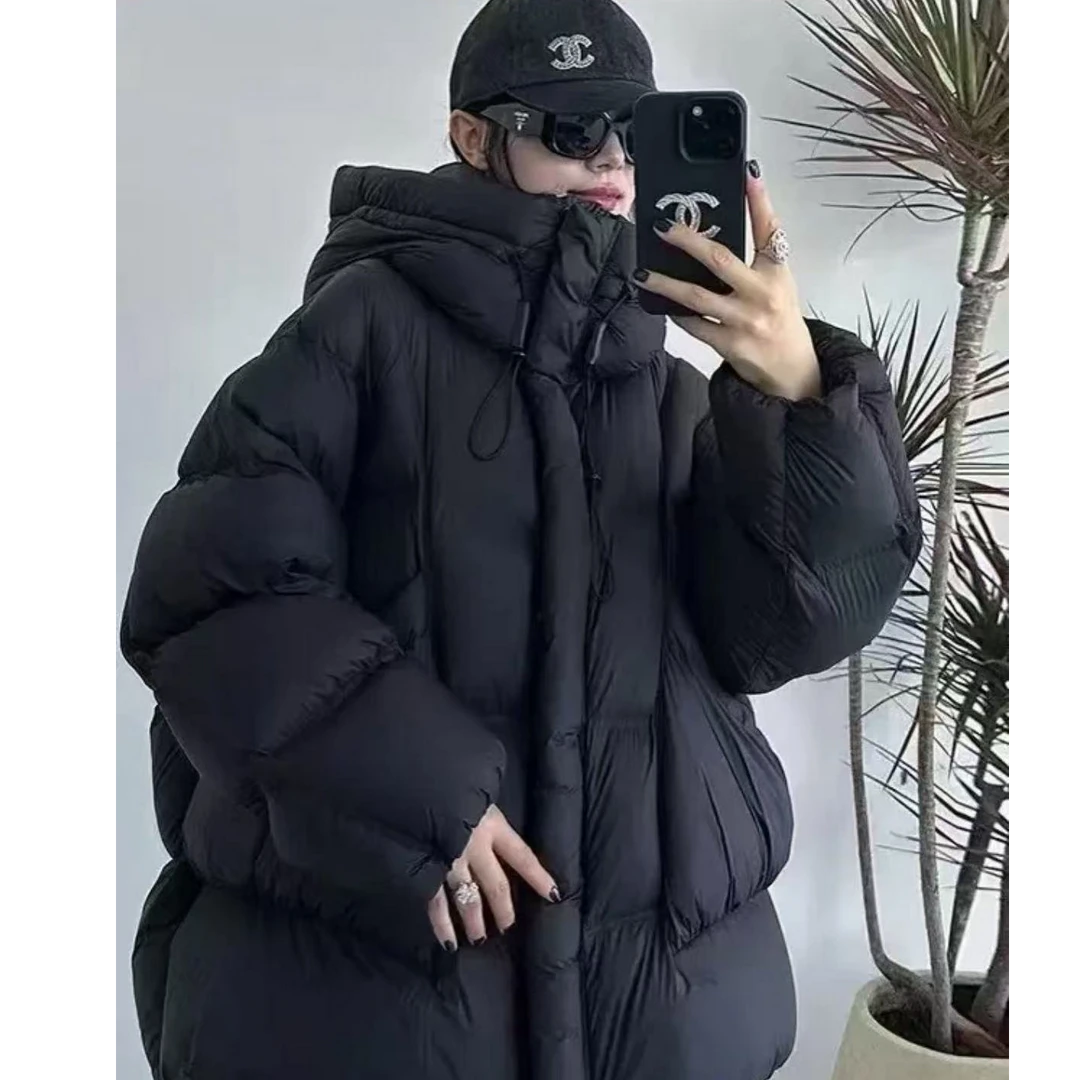 云朵泡芙羽绒服24新款休闲百搭国标90鸭绒女轻奢时尚冬季9015