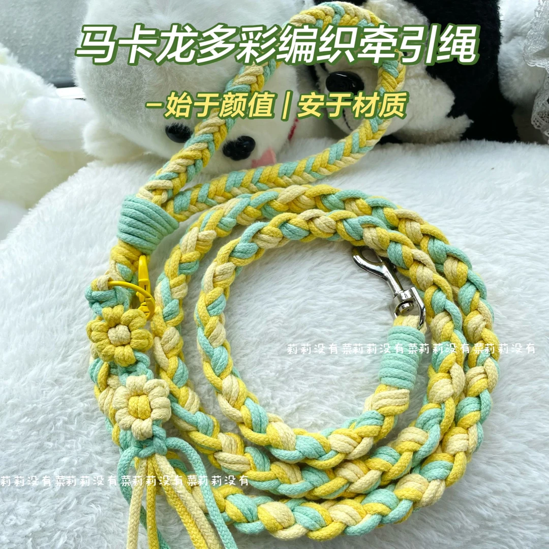狗绳成品 大小通用宠物牵引绳狗绳猫绳遛狗绳中大型犬猫通用