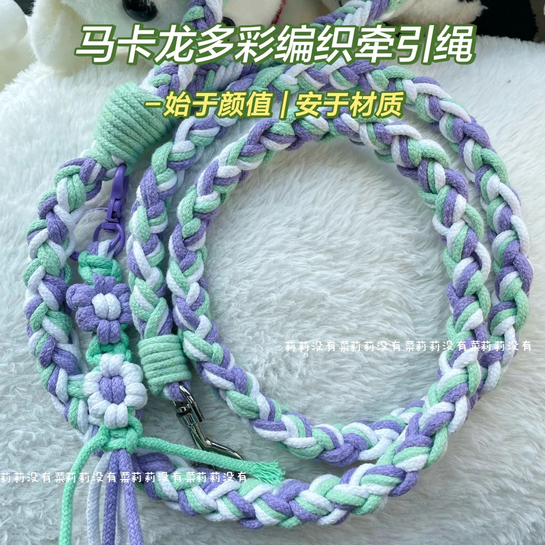 狗绳成品 30斤-100斤宠物牵引绳狗绳猫绳遛狗绳中大型犬猫通用