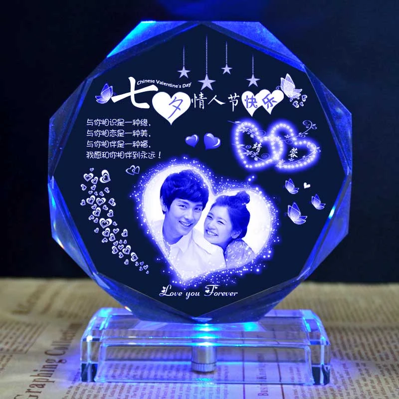 七夕情人节女友浪漫生日礼物女生闺蜜送女朋友老婆高级定制纪念品