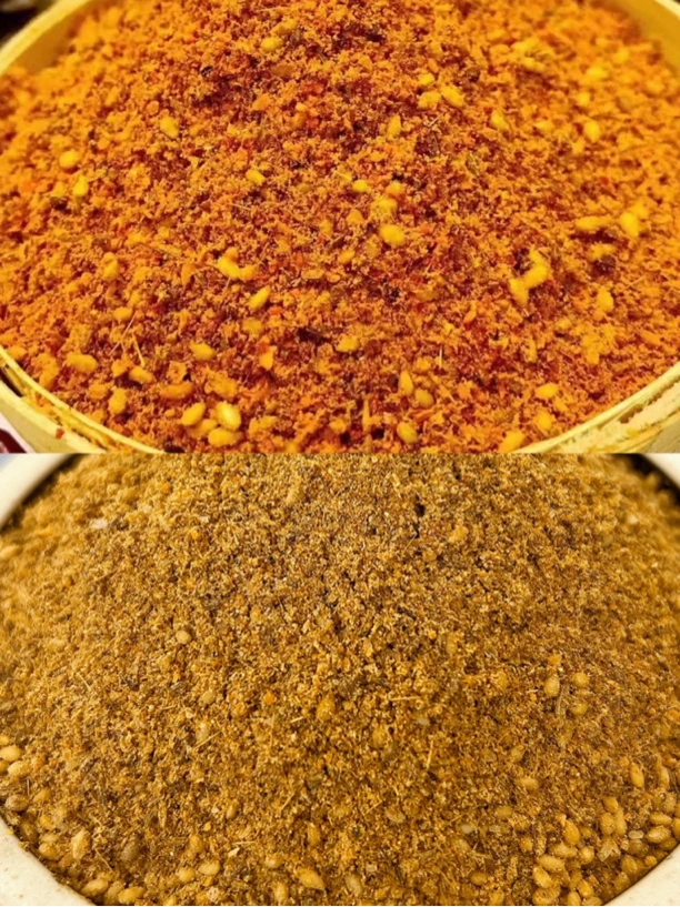 勾魂烧烤撒料（适用装）2斤装：五香1斤，香辣1斤