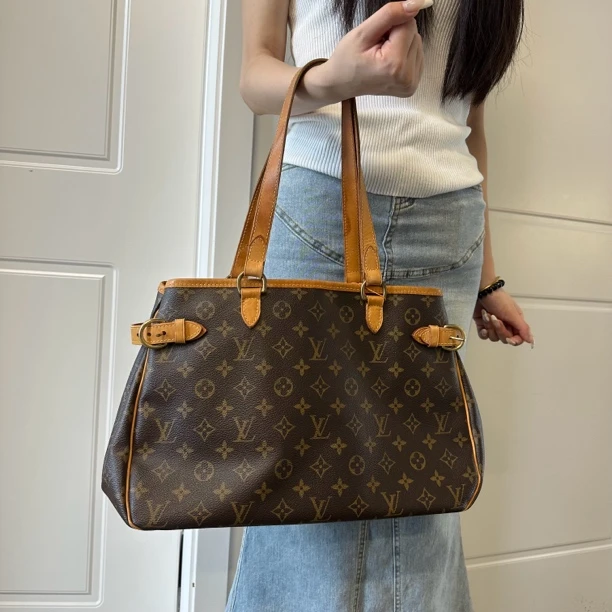 修复品且曼中古 横版南瓜包 全原