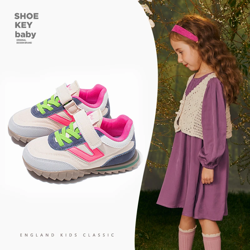 儿童阿甘鞋2023春季新款男童低帮防滑童鞋靓仔跑步女童软底运动鞋