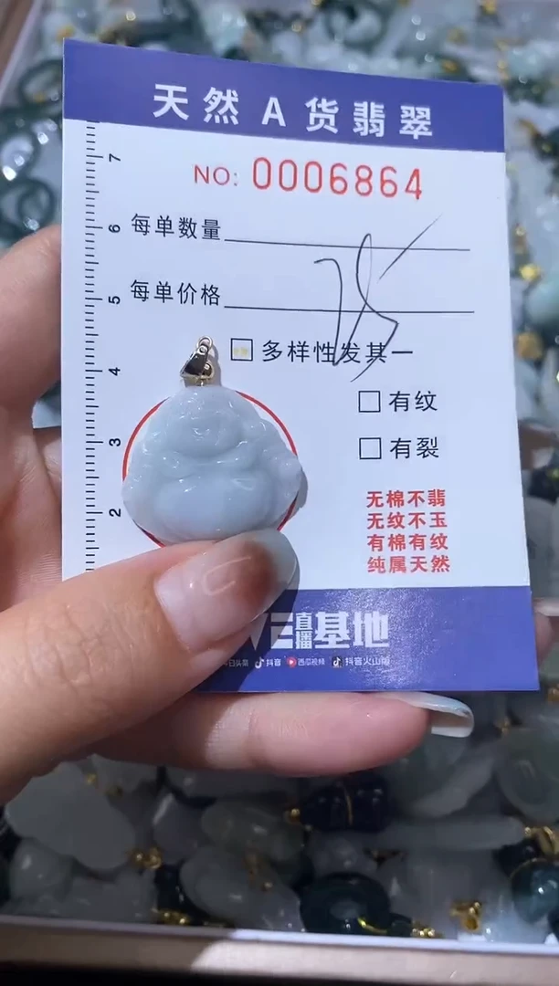 【闪购商品】翡翠颈饰未镶嵌00006864