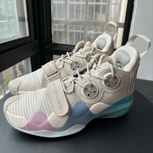 41码 李宁 韦德之道8 棉花糖 95新 不带原盒