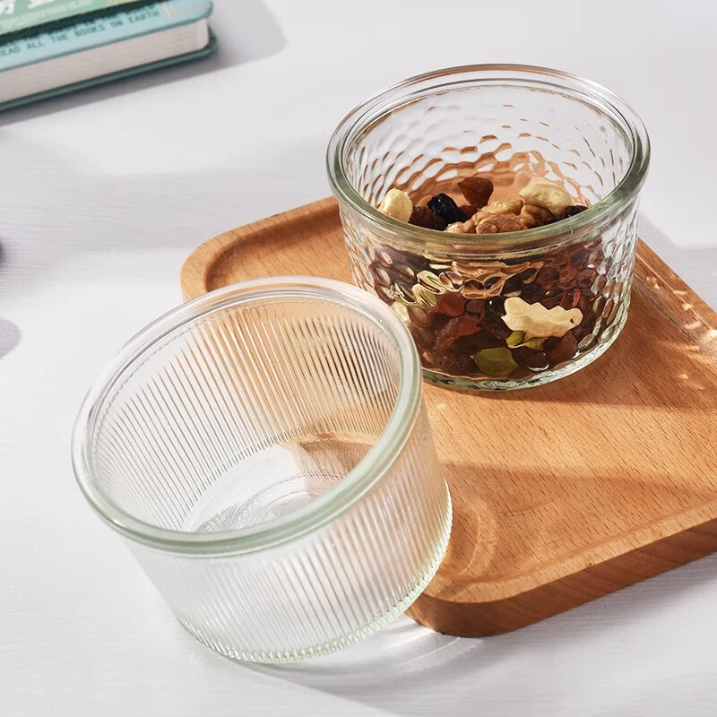 家用玻璃雪糕碗套装家用甜点下午茶早餐杯水果燕窝碗酸奶杯布丁碗