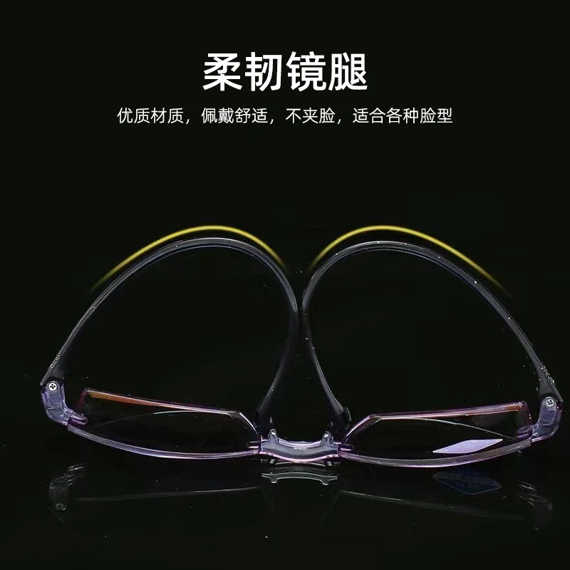 【买一送一】中老年人专用防蓝光老花镜放大镜一体眼镜男女士超轻