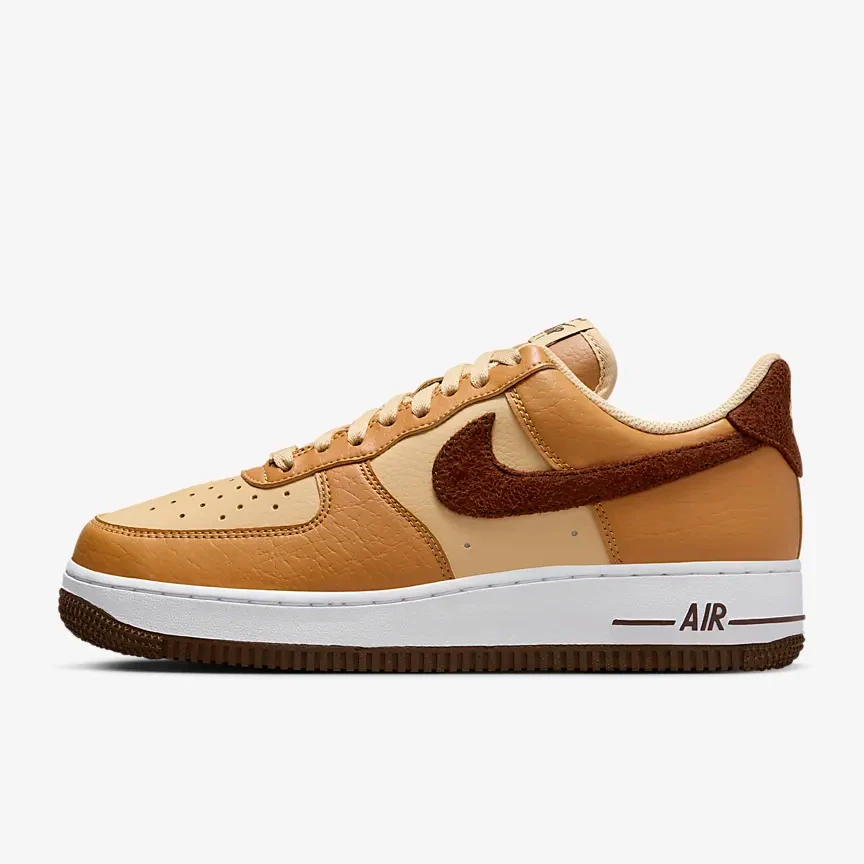 【滨江宝龙NK】女子AF1棕色拼接空军一号潮流板鞋休闲鞋HQ3905200