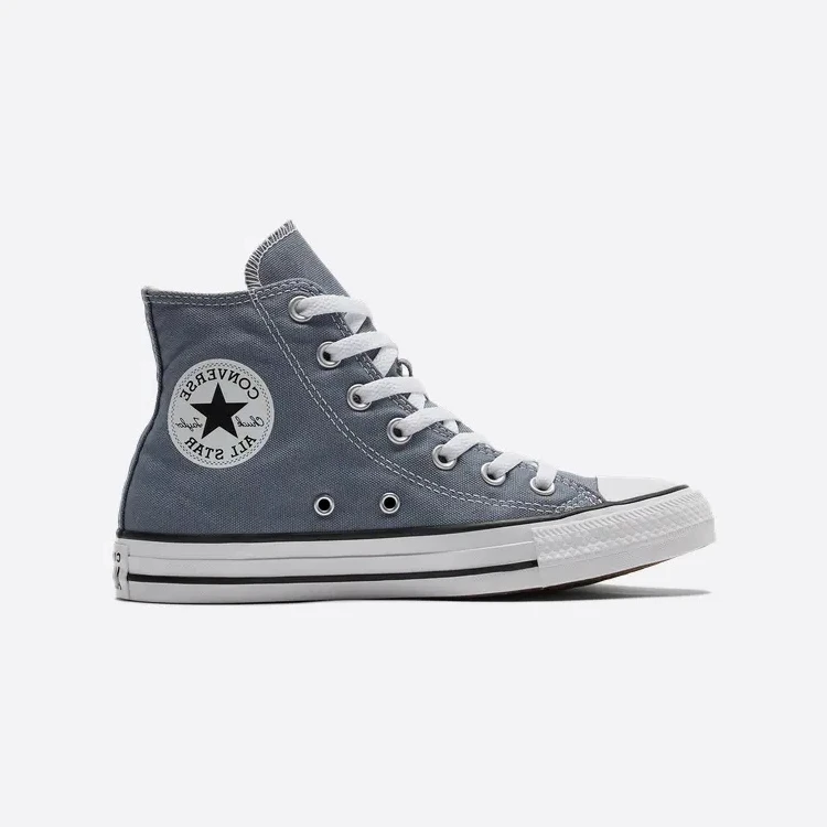 Converse/匡威All star男女经典高帮银霜灰休闲潮流帆布鞋A02786C