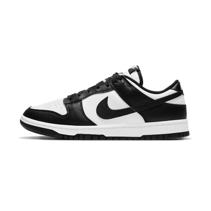 NIKE/耐克女子Dunk 经典复古黑白熊猫低帮休闲运动板鞋 DD1503101