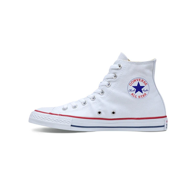 Converse/匡威All Star经典款高帮复古帆布鞋男女鞋白色101009