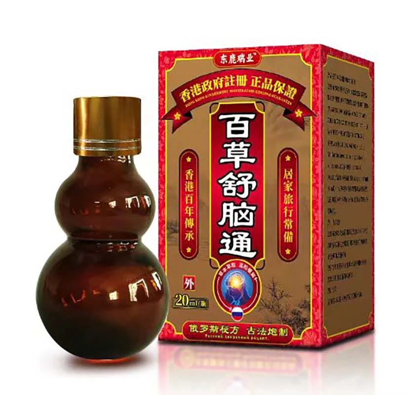 百草舒脑通葫芦提神醒脑  棕