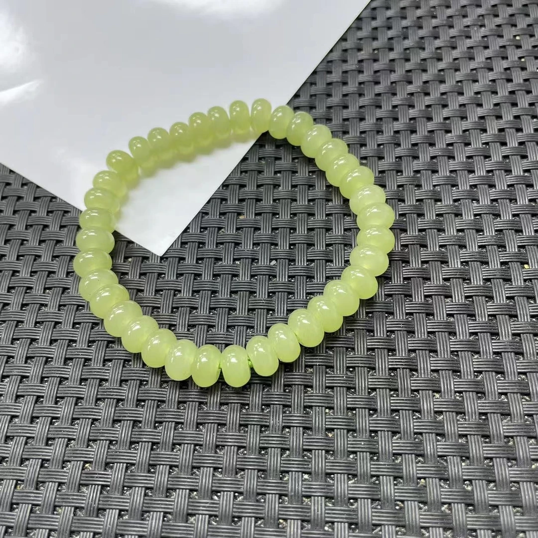 【大喜儿】鸭蛋青色算盘8m手链-12WQ526