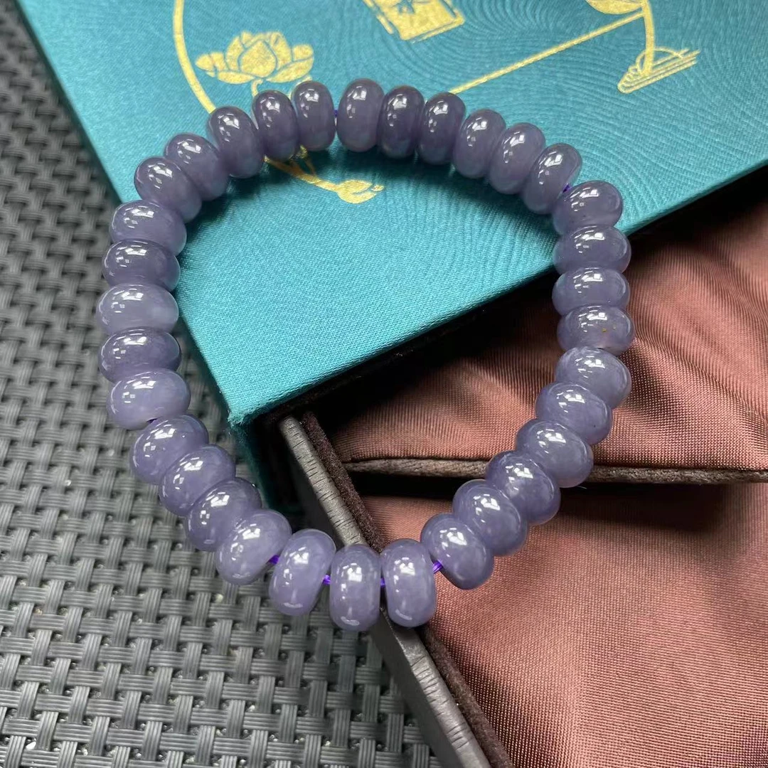 【大喜儿】烟紫算盘10m手链-12WQ424