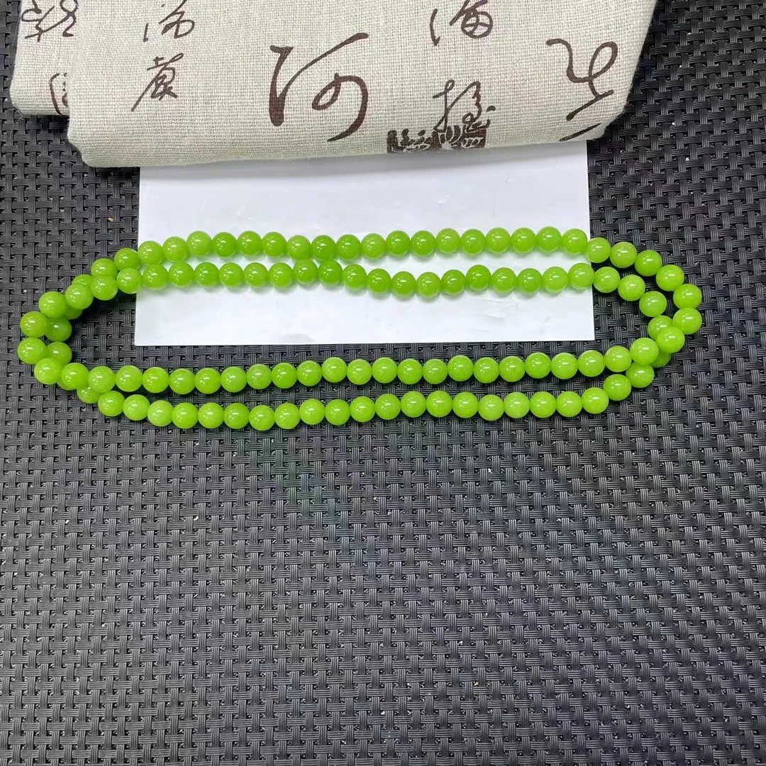 【大喜儿】苹果绿8*108项链-12WQ133