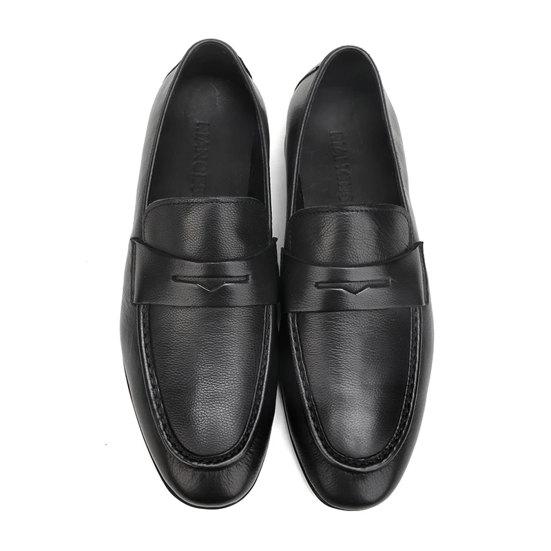 断码清货 广版头层牛皮男士休闲皮鞋软底软面舒适羊皮内里