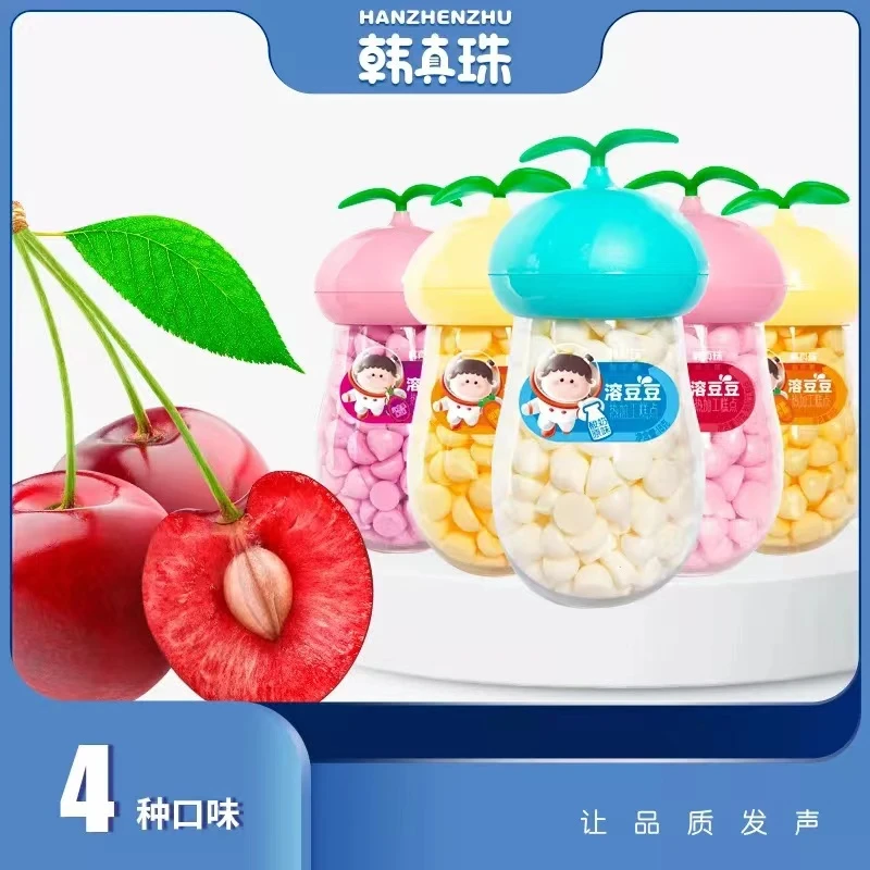 韩真珠益生菌溶豆豆酸奶豆小馒头原味火龙果胡萝卜宝宝溶豆豆零食