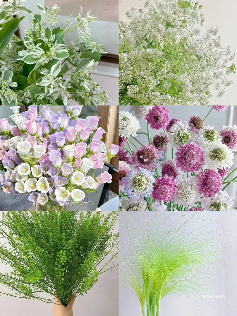 蕾丝花园 法式田园风自然风花束 小众花材鲜花组合套餐