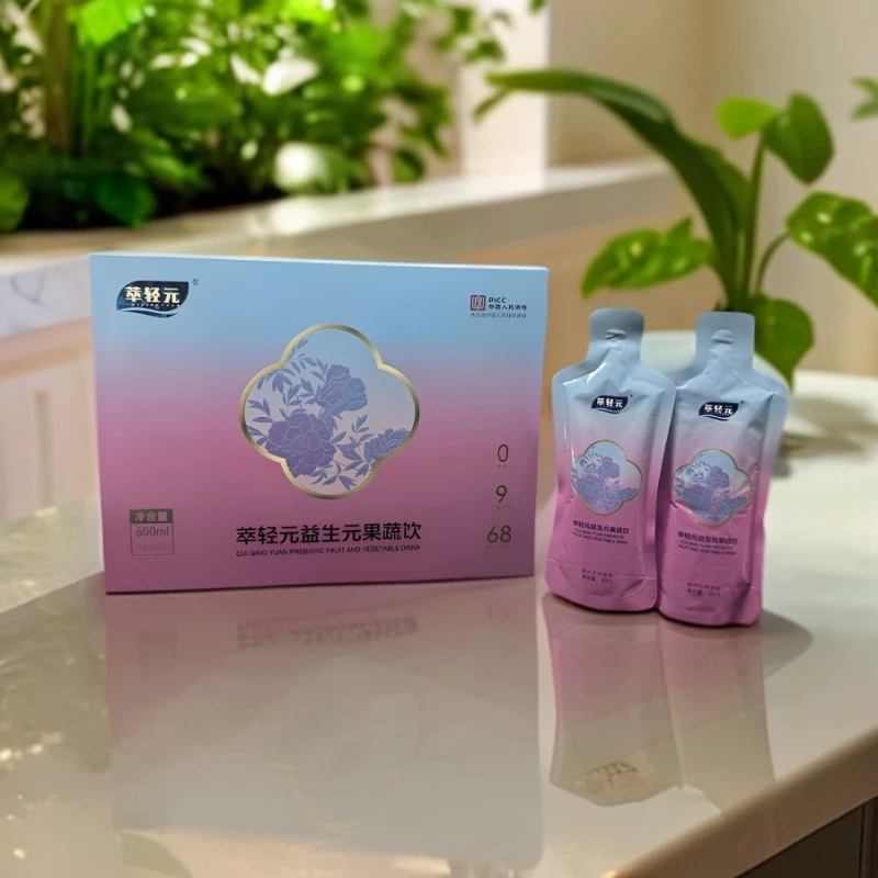 【大牙姐】萃轻元益生元果蔬饮50g/袋*12袋 一盒