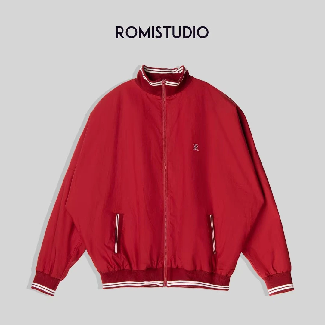ROMI STUDIO开春系列~运动抽绳外套＋短裙套装W2614/Q2621宽松休闲