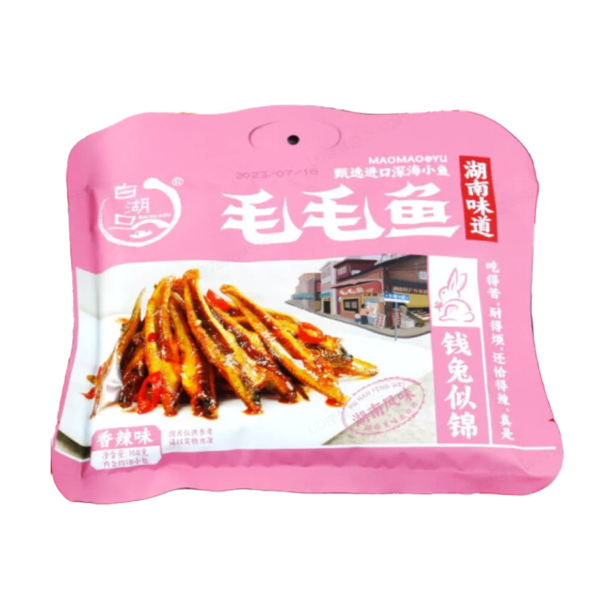 白湖口毛毛鱼香辣味 168g