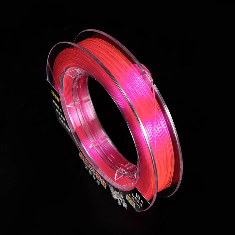 战渔进口尼龙原丝鱼线50米/100米大物线