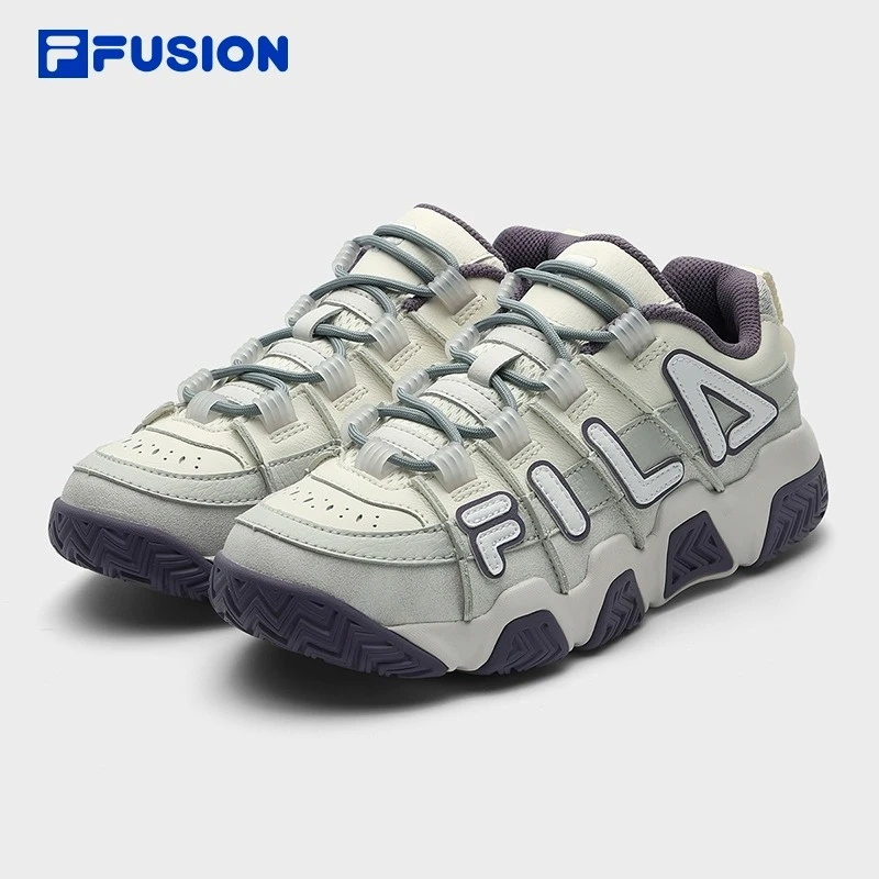 FILA FUSIONBARRICADE2023秋冬季新款复古运动鞋T12W343201F