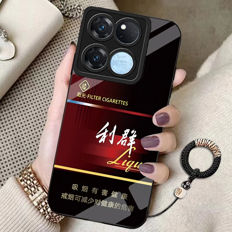 一加Ace竞速版手机壳秒变烟盒潮牌网红个性创意全包玻璃壳高档