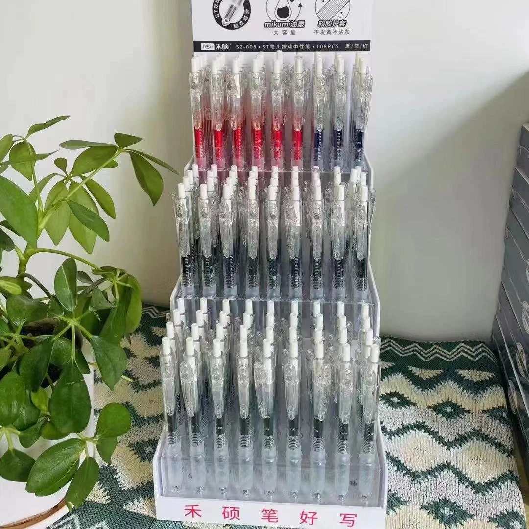 {禾硕}608透中性水笔108支